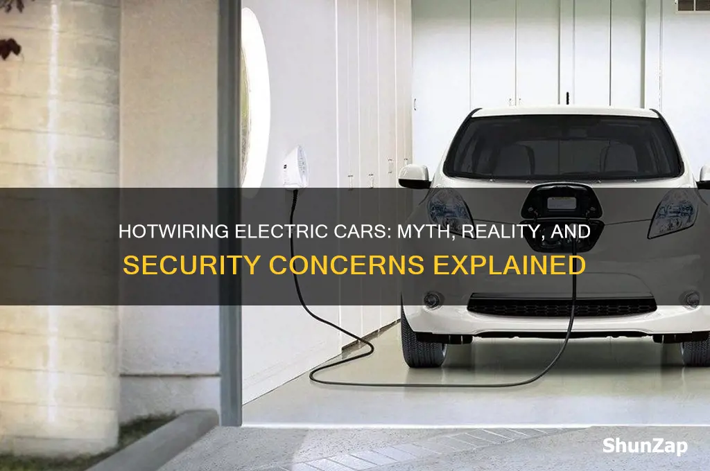 can you hotwire an electric car