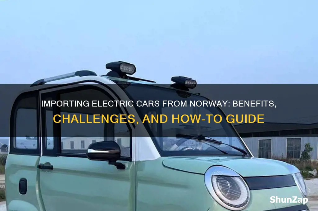 can you import an electric car from norway