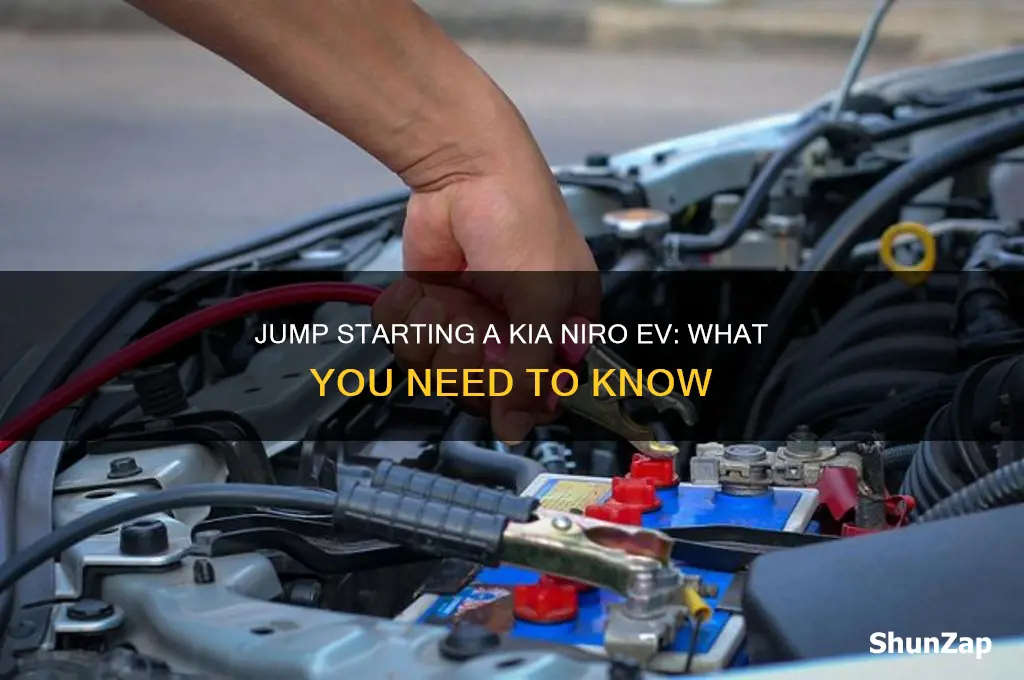 can you jump starter on electric cars kia niro