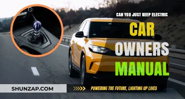 Should Electric Car Owners Keep Their Manuals Handy?