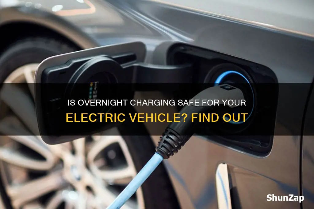 can you leave an electric car charging overnight