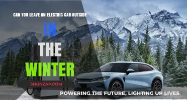 Winter Parking for Electric Cars: Safe to Leave Outside?