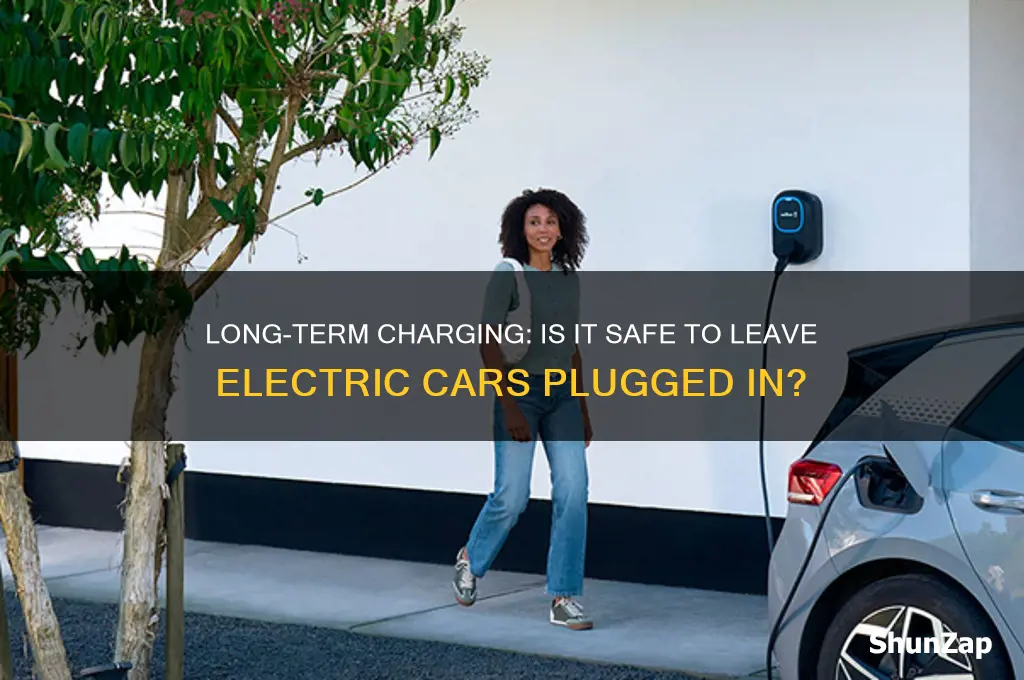 can you leave an electric car plugged in for months