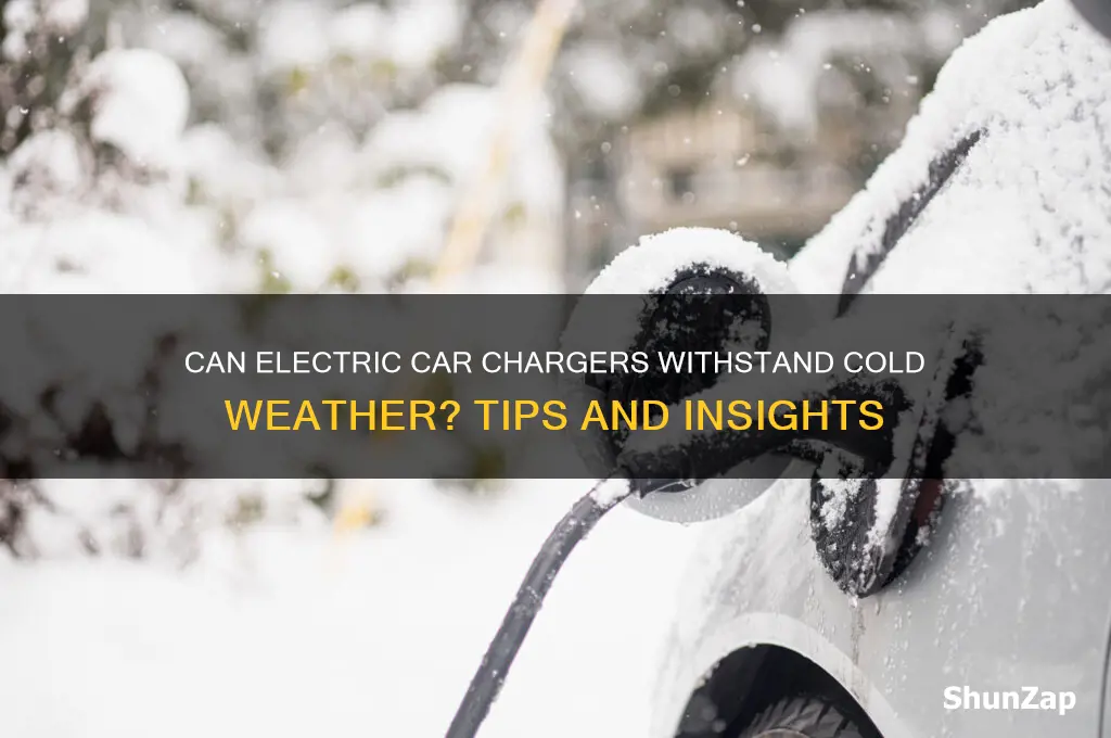 can you leave electric car charger out in cold
