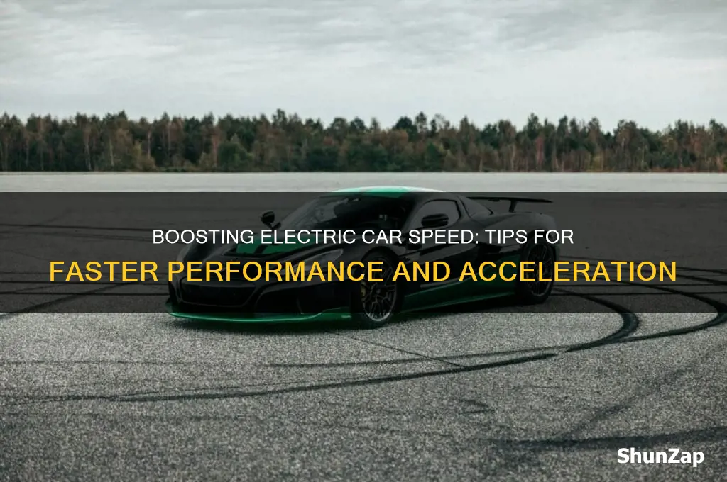 can you make an electric car faster