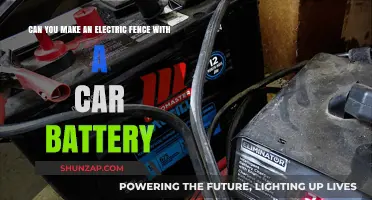 Powering Electric Fences: Can a Car Battery Be the Solution?