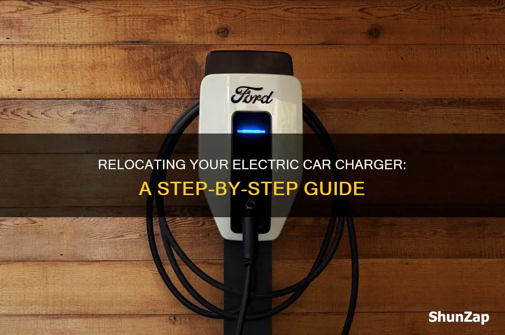 can you move an electric car charger