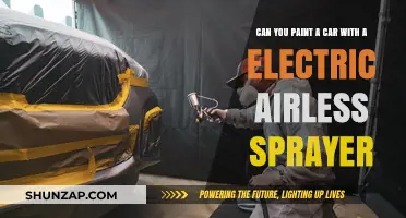Electric Airless Sprayer: Can It Paint Your Car Like a Pro?