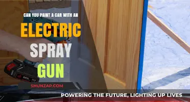 Electric Spray Gun Car Painting: Tips, Tools, and Techniques for Success