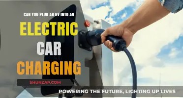 Can You Charge Your RV Using Electric Car Charging Stations?