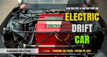 Can Car Batteries Power Electric Drift Cars? Compatibility Explained
