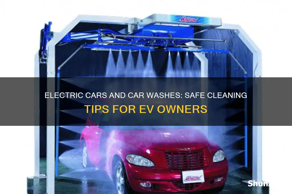 can you put a electric car in a car wash