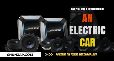Boosting Bass in Electric Cars: Subwoofer Installation Guide