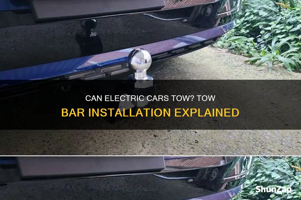 can you put a tow bar on an electric car