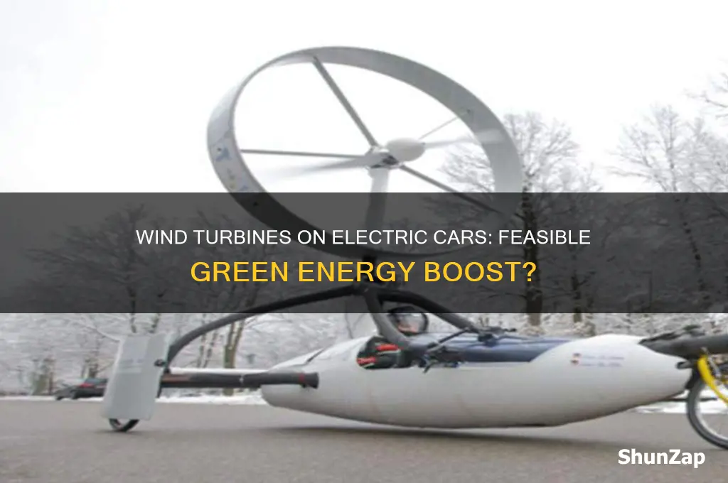 can you put a wind turbine on an electric car