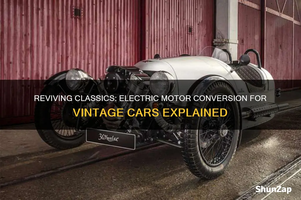 can you put an electric motor in an old car