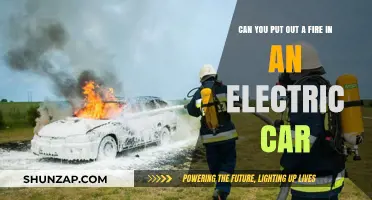 Electric Car Fire Safety: Can You Safely Extinguish the Blaze?