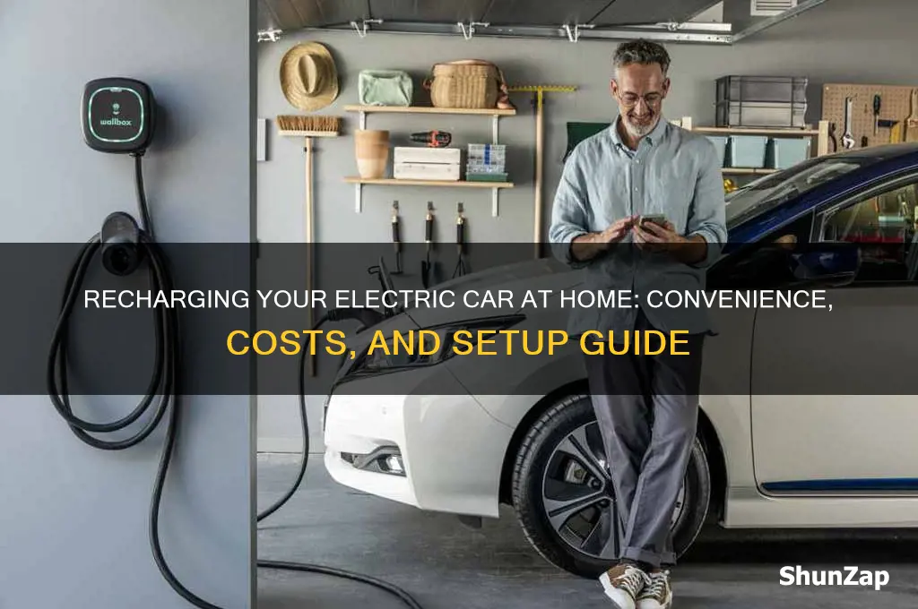 can you recharge an electric car at home
