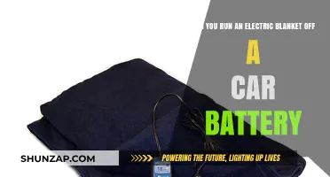 Powering Electric Blankets with Car Batteries: Feasibility and Safety Tips