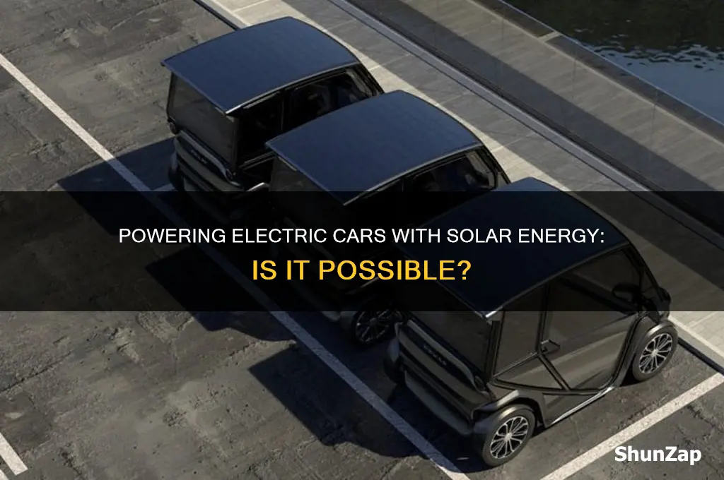 can you run an electric car on solar