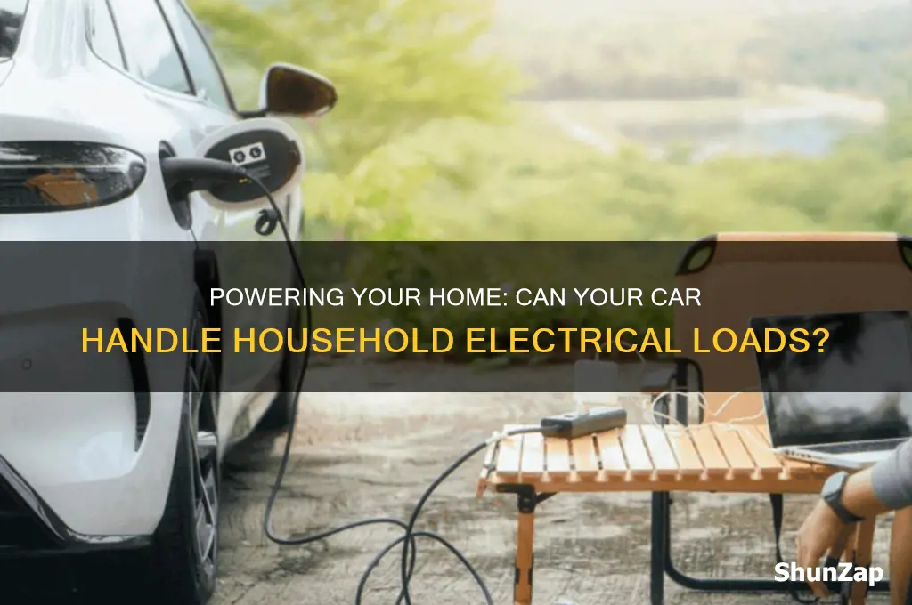 can you run your house electrical load from your car