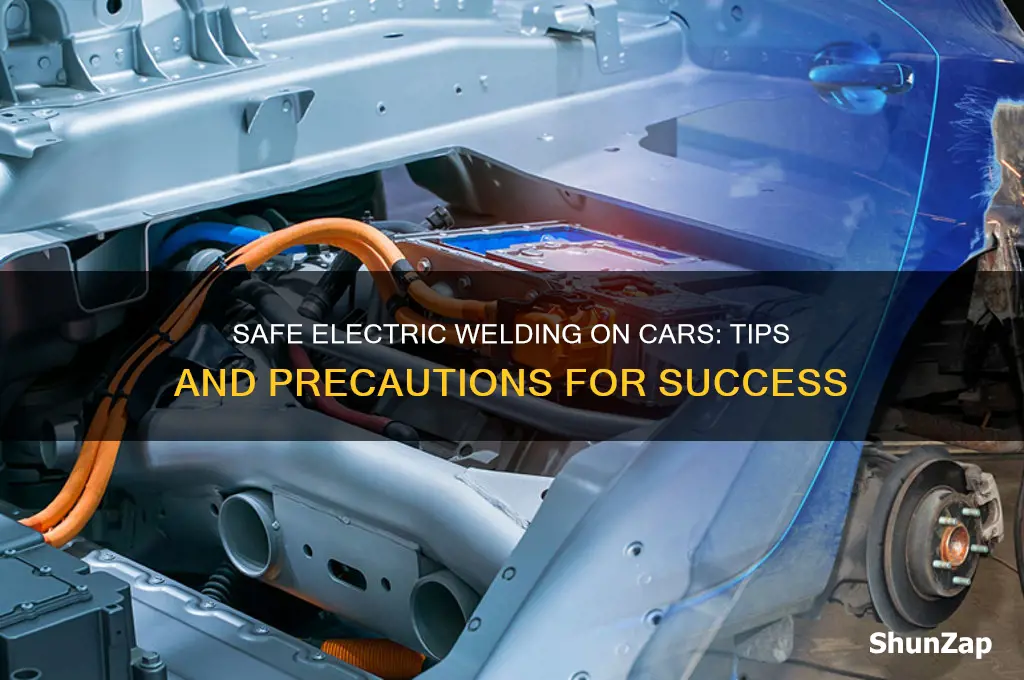 can you safely electric weld on the car