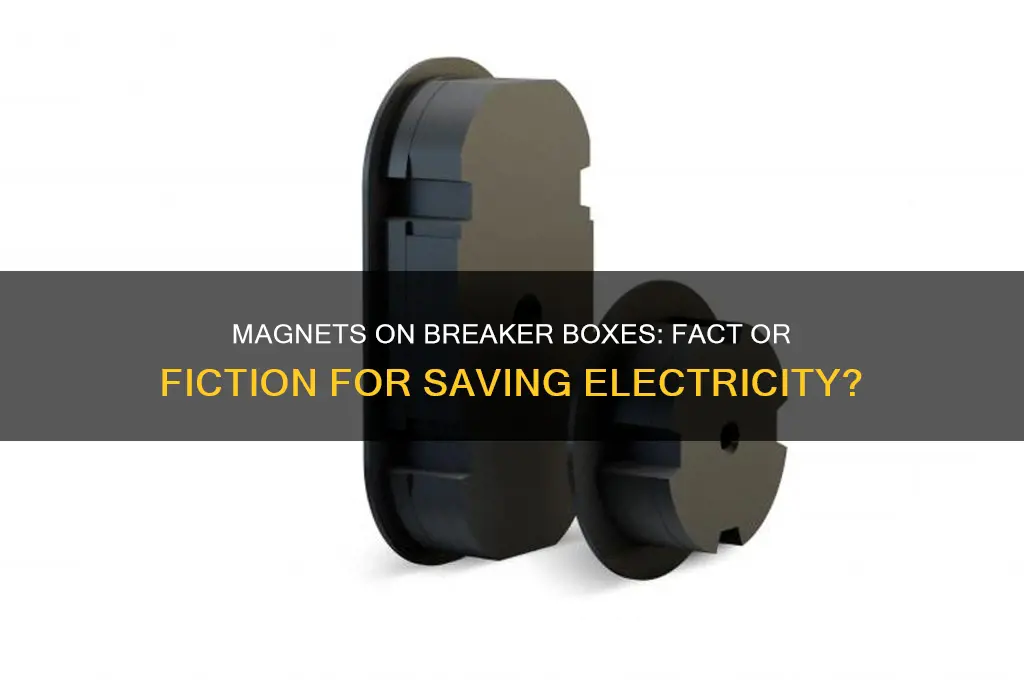 can you save electricity using magnets on your breaker box