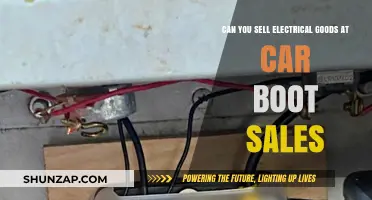 Selling Electrical Goods at Car Boot Sales: Legal, Safe, and Profitable Tips