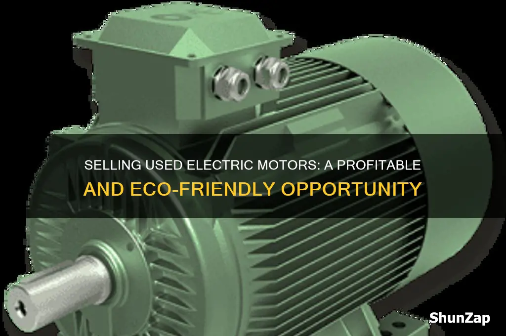 can you sell used electric motors