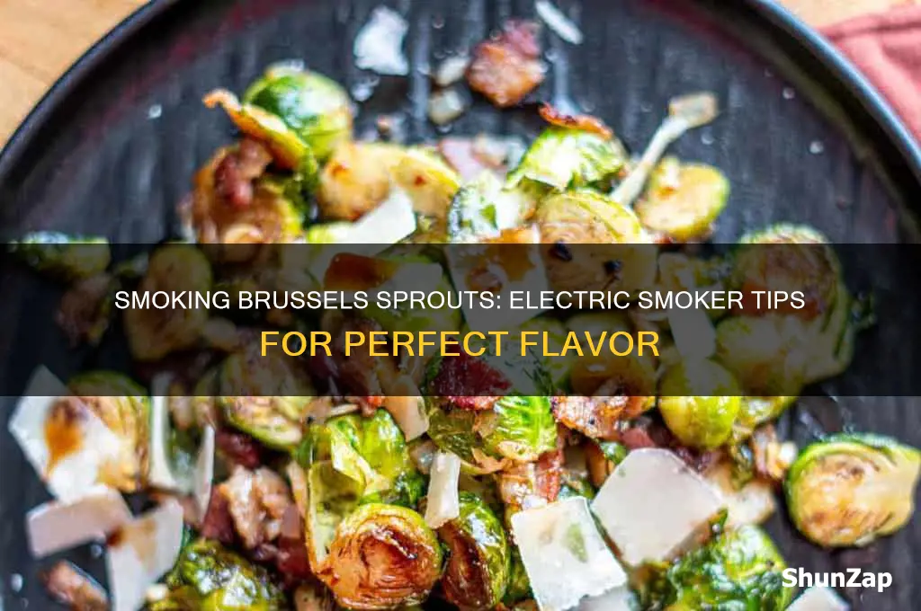 can you smoke brussel sprouts using an electric smoker