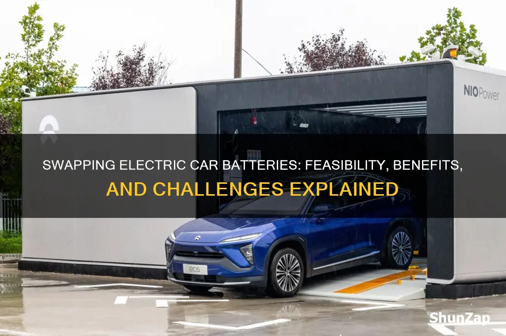 can you swap out batteries on electric cars