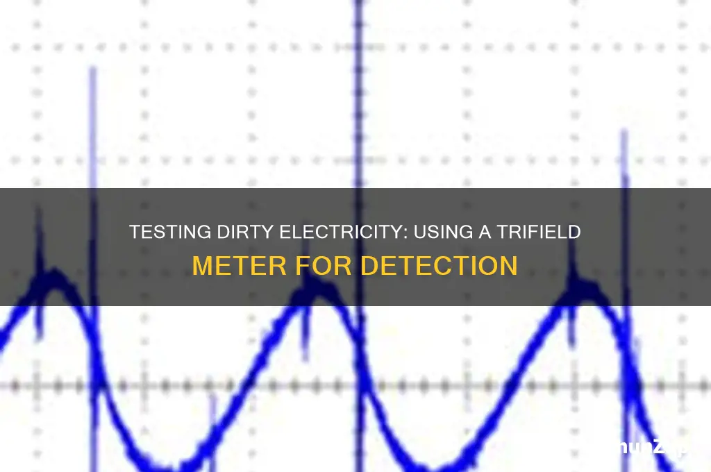 can you test dirty electricity using trifield meter