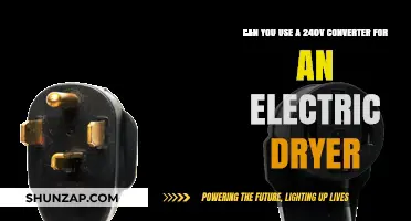 Using a 240V Converter for Your Electric Dryer: Safe or Risky?