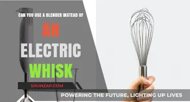 Blender vs. Electric Whisk: Which Tool Reigns Supreme in Your Kitchen?
