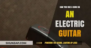 Using a Bow on Electric Guitar: Techniques, Sounds, and Possibilities
