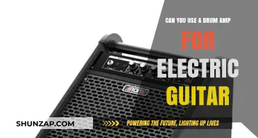 Using a Drum Amp for Electric Guitar: Pros, Cons, and Tips