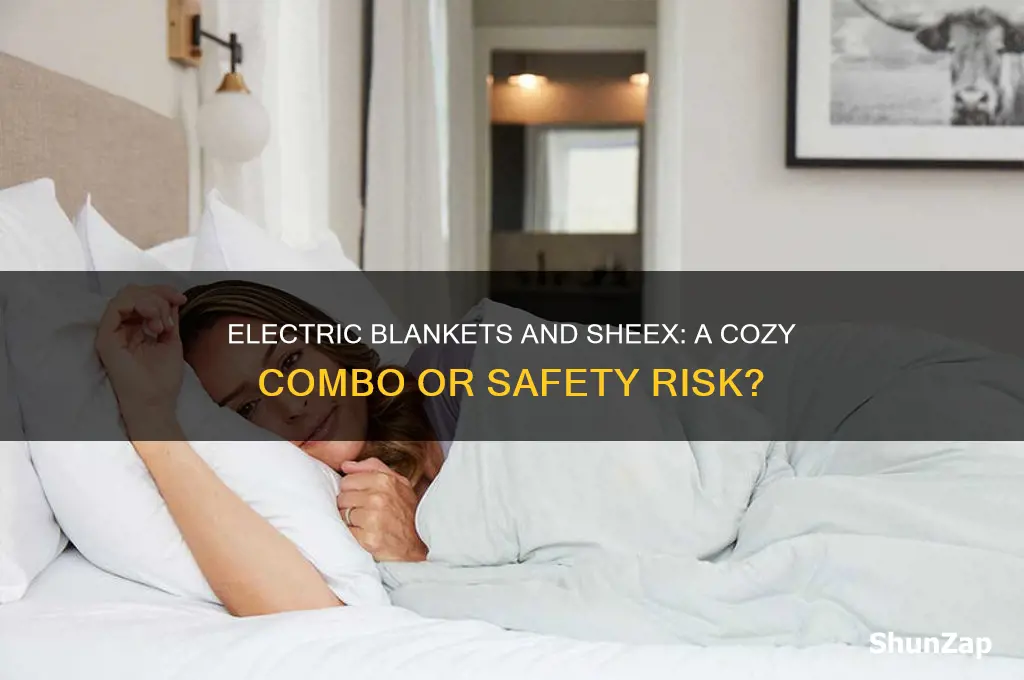can you use a electric blanket with sheex
