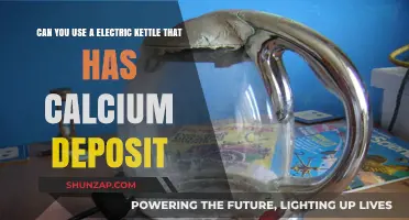 Using an Electric Kettle with Calcium Deposits: Safe or Not?