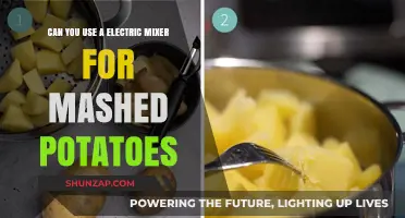 Electric Mixer for Mashed Potatoes: A Time-Saving Kitchen Hack?