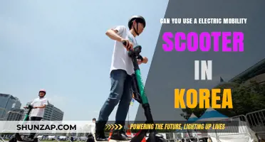 Exploring Korea: Electric Mobility Scooter Usage Rules and Accessibility Tips