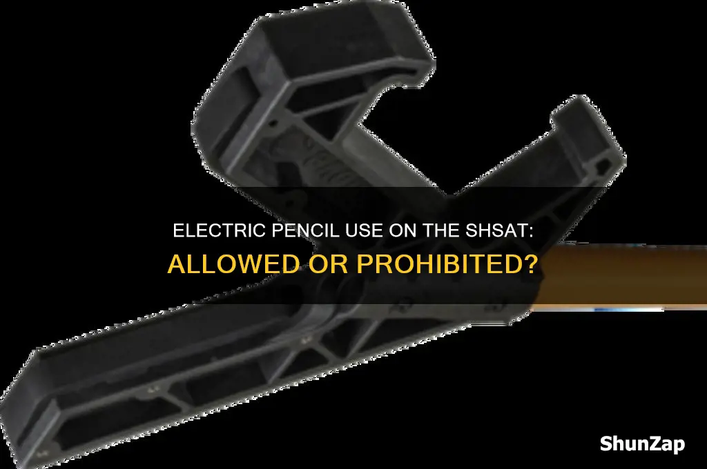 can you use a electric pencil on the shsat