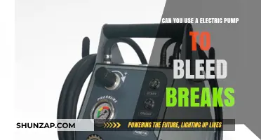 Using an Electric Pump to Bleed Brakes: Is It Effective?