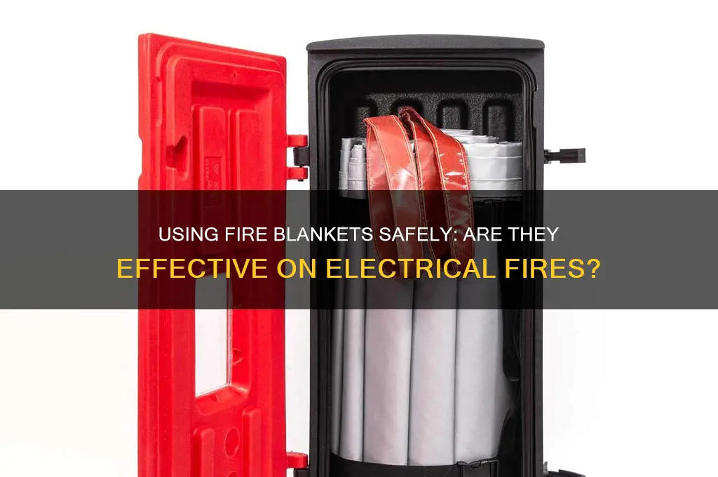 can you use a fire blanket on an electrical fire