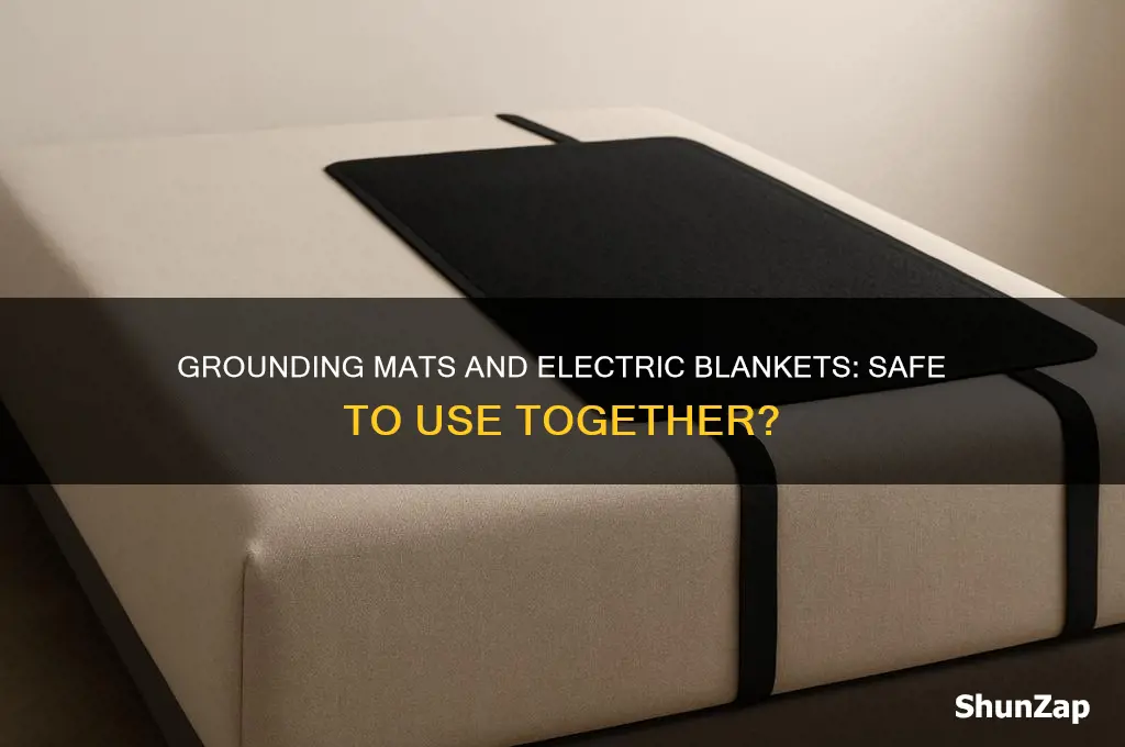 can you use a grounding mat with an electric blanket