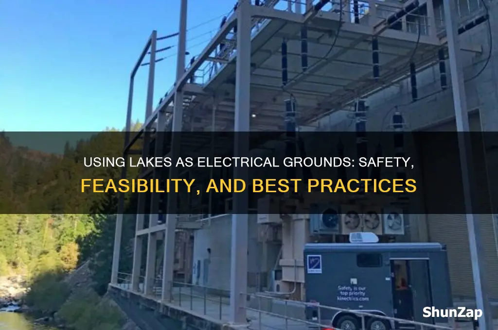 can you use a lake for electrical ground