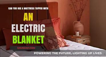 Mattress Topper and Electric Blanket: A Cozy Combo or Safety Risk?