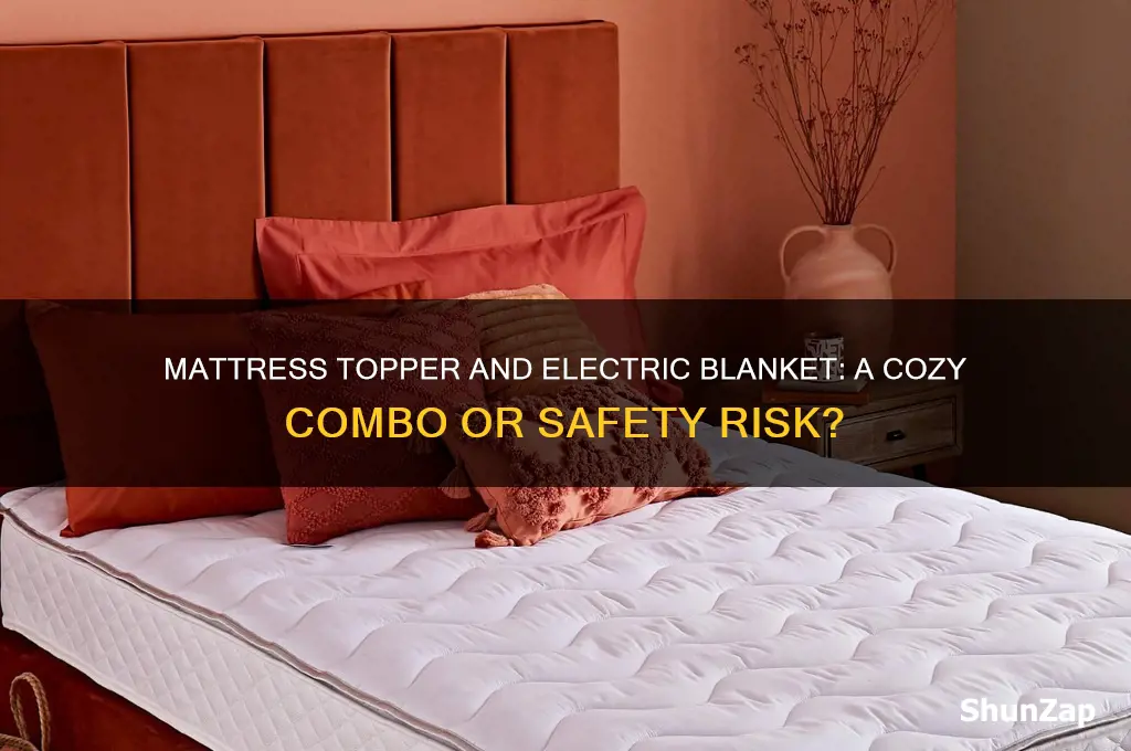 can you use a mattress topper with an electric blanket