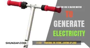 Harnessing Razor Motor Power: Can It Generate Electricity Efficiently?