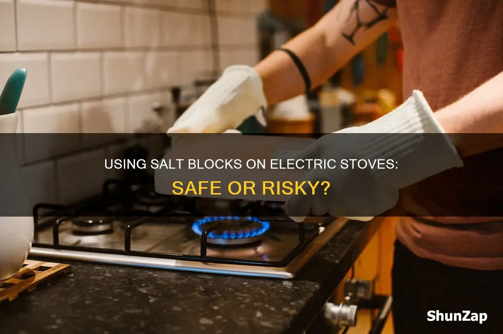 can you use a salt block on an electric stove