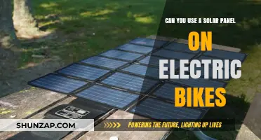 Solar Panels on Electric Bikes: Powering Eco-Friendly Rides